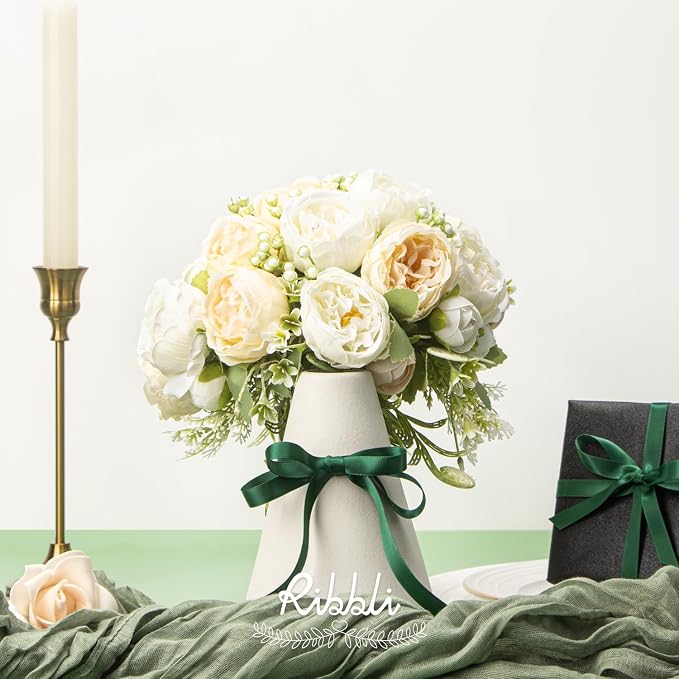 Ribbli Double Faced Forest Green Satin Ribbon, 3/8” x Continuous 25 Yards - Image 3