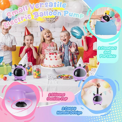 Balloon Pump Electric, Portable Balloons Inflator Air Pump Dual Nozzle - Image 5