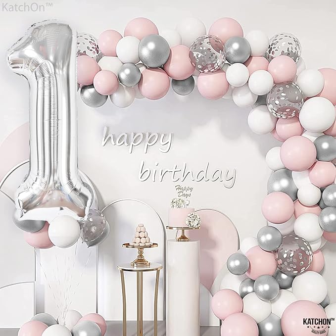 KatchOn, Happy Birthday Number Balloon | 1 Balloon - Image 8