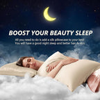 Silk Pillow Cases King Size 100% Mulberry Silk Pillowcase for Hair & Skin 22 Momme Both Sided Grade 6A Silk Cooling Soft Breathable 20 x 36 Inches with Hidden Zipper 1PC, Royal Blue