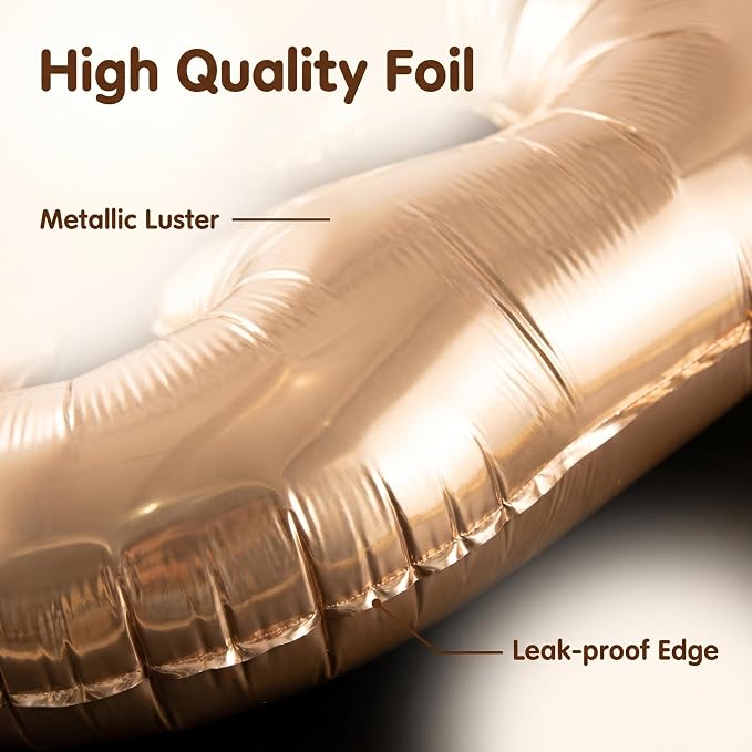 YPSelected 32 Inch Large Foil Helium Number Balloon Birthday Wedding Party 0-9 - Image 6