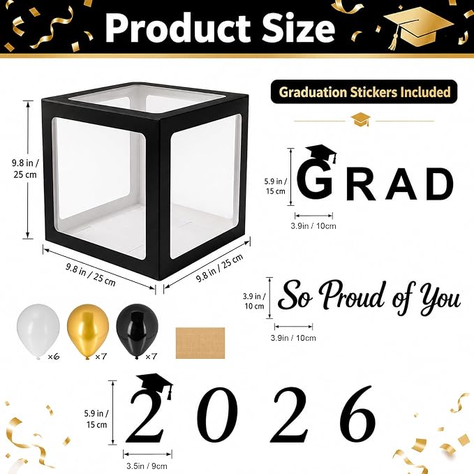 RAINFLOW 2026 Graduation Decorations - Image 3