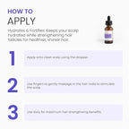 Treatment Oil for Dry Damaged Hair Scalp Stimulator with Castor Oil & Rosemary Lightweight Leave-in treatment for Frizz & Dry Scalp Hair We Come Made in USA (1 fl.oz/ 30 ml)