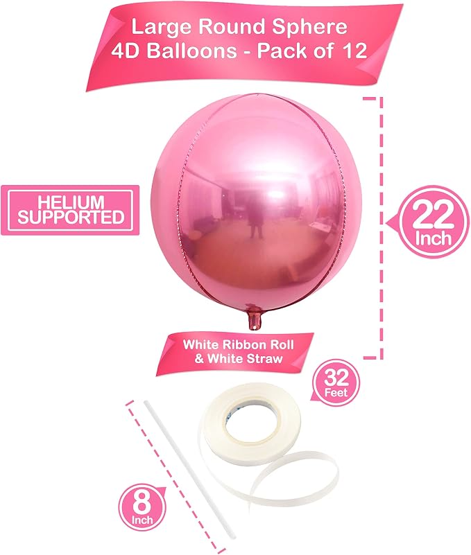 KatchOn Pink Balloons - Image 3