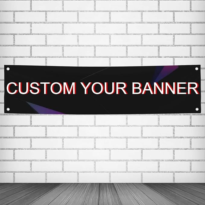 Custom Banners And Signs Customize by Unknown