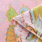 SLPBABY Silk Pillowcase for Hair and Skin with Hidden Zipper Print (King, Pattern32)