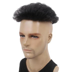 H&Bwig Men Short Toppers Hairpiece Clip in Hair Extensions for Covering White Loss Hair Toupee (6060#2)