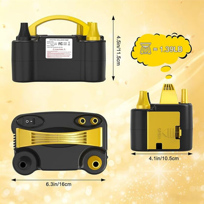 chamvis Balloon Pump Electric, Balloon Air Pump Inflate Pump - Image 5