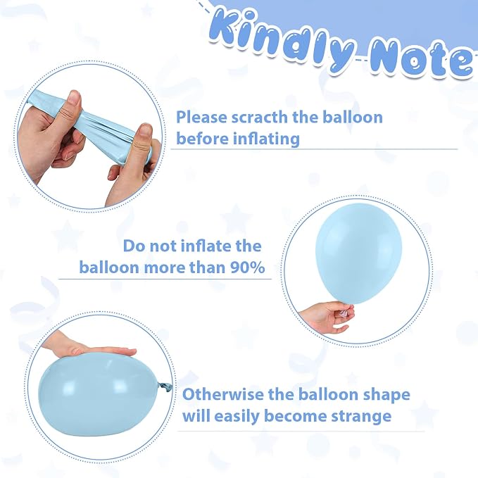 Teal Blue Balloons - Image 7