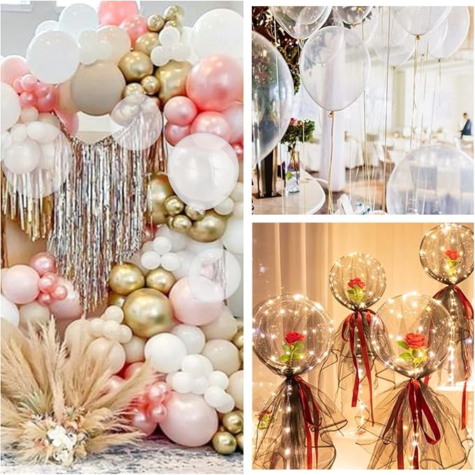 110pcs Clear Balloons, Transparent Balloon - Image 9