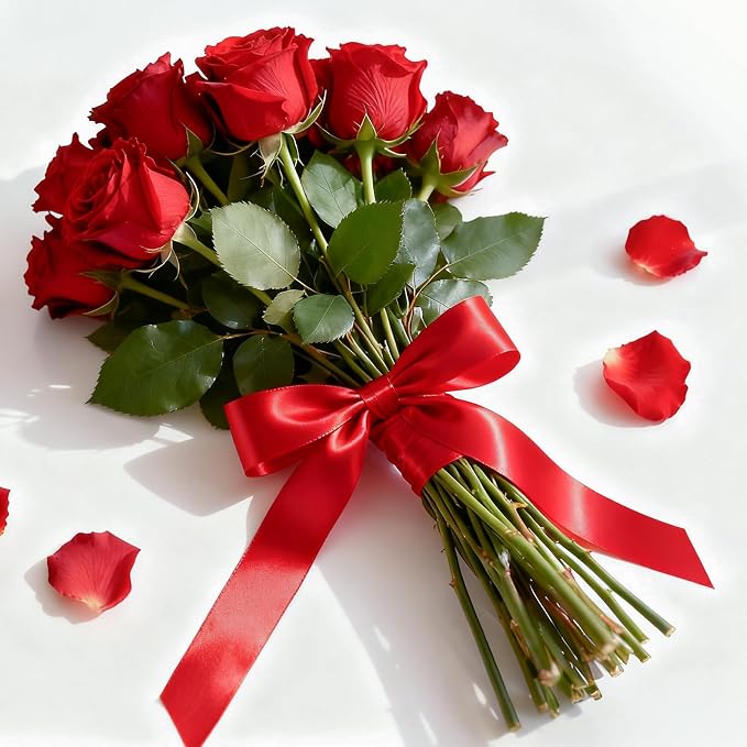 KINGLAKE Red Satin Ribbon - Image 5