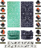 Headband Neck Gaiter Head Wrap Headwear Face Mask Magic Scarf Bandana for Men and Women