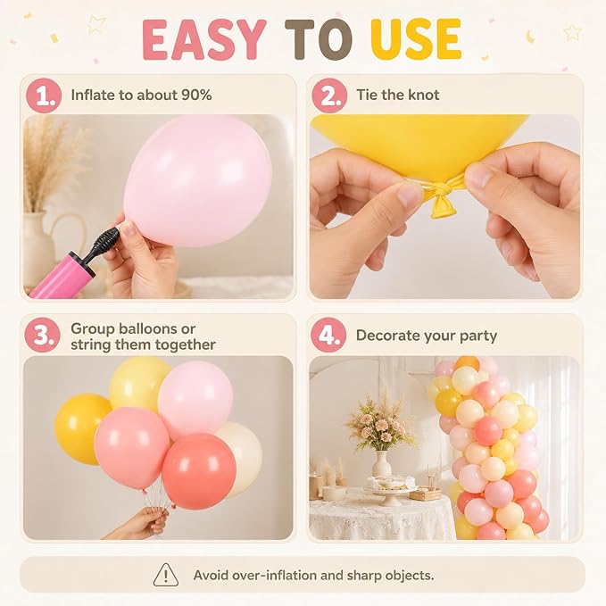 Pink and Yellow Balloon - Image 4