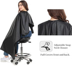 PERFEHAIR Chemical Capes for Hair Stylists - Color Cape with Snaps - Water and Chemical Proof - All-Purpose Salon Hairdressing Cap Cover for Hair Coloring, Cutting, Styling & Shampooing
