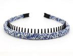 plastic headbands for women, fashion hair accessories headband with teeth Suitable Daily Use,Spa,Parties and yoga (pack of 4)