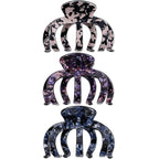Large Octopus Hair Clips for Women with Thick Hair, Tortoise Shell Octopus Claw Clips | Non-Slip Strong Hold Jaw Clamps, Fashion Hair Barrettes & Bobby Pins