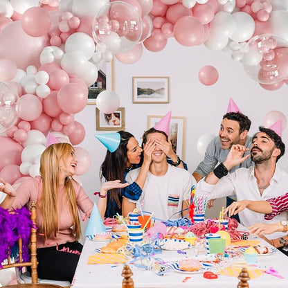 Pink Balloon Arch Kit for Baby Shower Bridal Shower Birthday Decorations | - Image 5