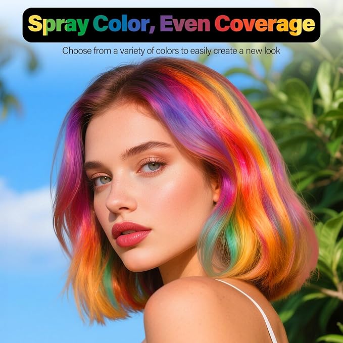 Temporary Hair Color Wax For Kids Women Men, Washable Hair Color Spray Non-Sticky For Cosplay Party DIY, Christmas Party, Halloween Crazy Hair Day (Pink, 4.06 oz)