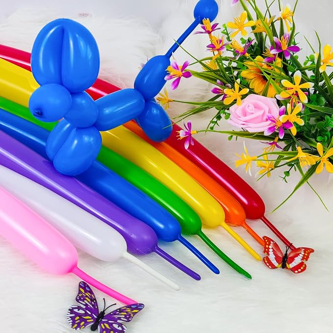 LXZFCRG 260 Balloons Pack of 100 Long Balloon Animal Twisting Balloons - Image 5