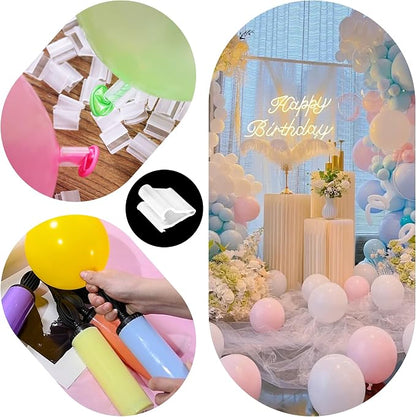 200PCS V-Shaped Transparent Plastic Balloon Clips - Image 7