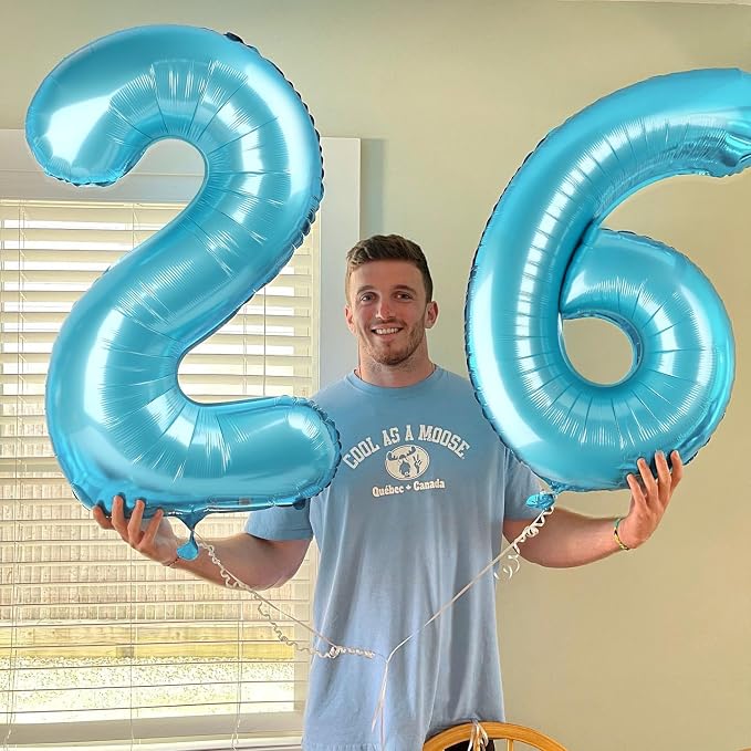 Pastel Blue 4 Balloon - Image 4