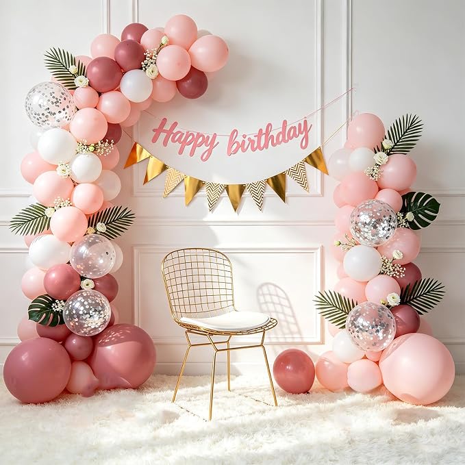 EMART Balloon Arch Stand with 2 Golden U-shaped Water Bag & 4 Reusable Ground - Image 3