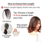 Real Human Hair Topper Double-Monofilament Top Hand-Tied Hair Pieces Mid Length for WomenThinning BHADS710 (3 Natural Brown × Hair Length:9.8"(25cm), Base Size:2.8"×3.9"(7cm×10cm))