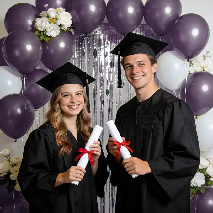 110pcs Dusty Purple Balloon 12 Inch, Dusty Purple Latex Balloons - Image 5