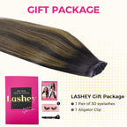 Lashey Seamless Clip in Hair Extensions Human Hair 9pcs Straight Natural Black Mixed Chestnut Brown 130g 18 Inch Clip in Hair Extensions with Thin PU Soft Invisible Edge for Women