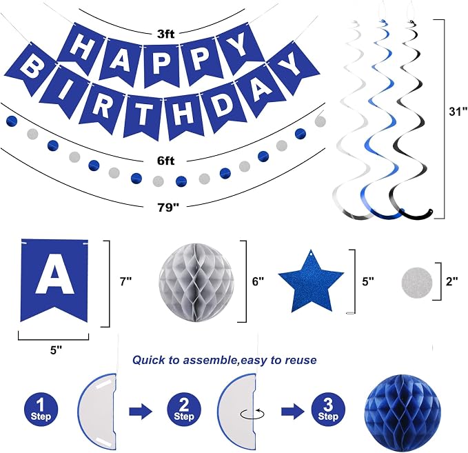 meowtastic Birthday Decorations Happy Birthday Banner - Image 7