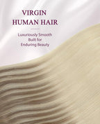 Pinkpearl Invisible Tape in Hair Extensions Human Hair, 20pcs 14inch 40g #8T60 Balayage Ash Brown to Platinum Blonde Injection Tape in Extensions Real Remy Seamless Human Hair Injected
