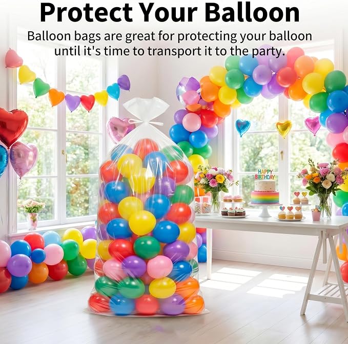 4Pcs 98.4" x 59" Extra Large Balloon Bags - Image 4