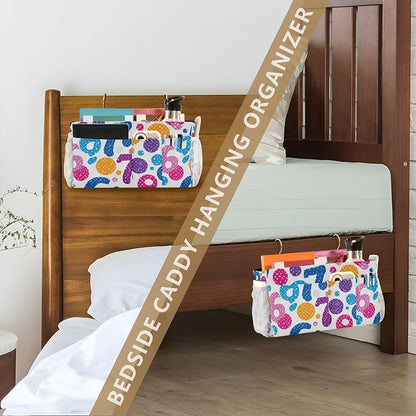Bedside Caddy Hanging Bunk Bed Caddy Bed Organizer Hanging Pocket - Image 7