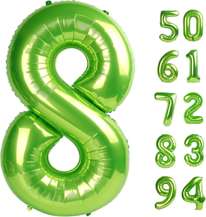 Light Green 8 Balloon by IWERP