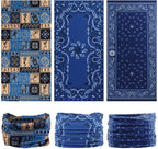 Neck Gaiter Headband Headwear Head Wrap Face Mask Magic Scarf Bandana for Men and Women