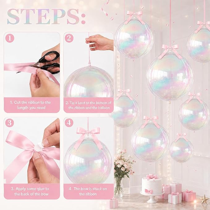 Iridescent Round Foil Balloons - Image 8