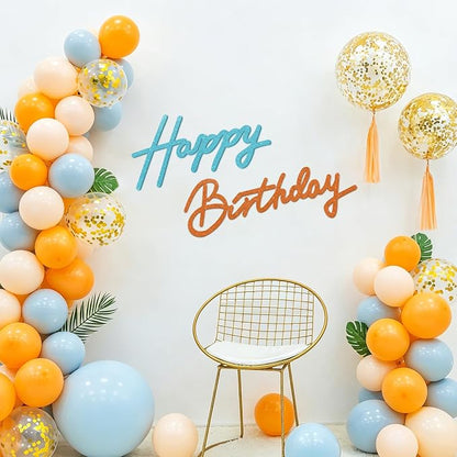TONIFUL Happy Birthday Sign for Backdrop by TONIFUL