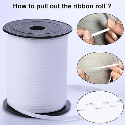 Crimped Curling Ribbon，500 Yard，1/5" - Image 4