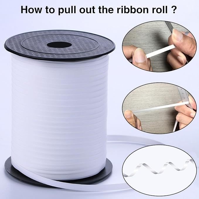 Metallic Shiny Curling Ribbon，500 Yard，1/5" - Image 5