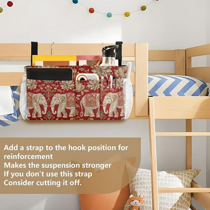Bedside Caddy Hanging Bunk Bed Caddy Bed Organizer Hanging Pocket - Image 6