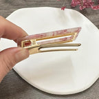 Mehayi 20 PCS Pearl Hair Clips Set Fashion Korean Acrylic Resin Hair Barrettes, Bobby Pins Hairpins for Women and Ladies Girls Headwear Styling Tools, Hair Accessories for Decorative Party Wedding