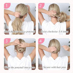 U Shaped Heavy Duty Hair Pins for Buns, 100 PCS 2.8" Brown Hair Pins for Women Hair Styling with Thick Hair