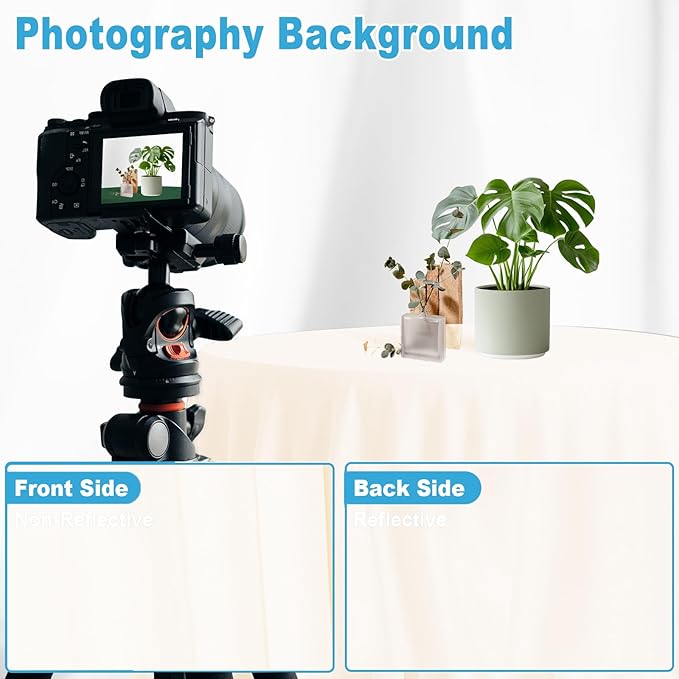 Ivory Photography Backdrop for Photoshoot, 7x10 FT | Versatile Studio Photo - Image 2