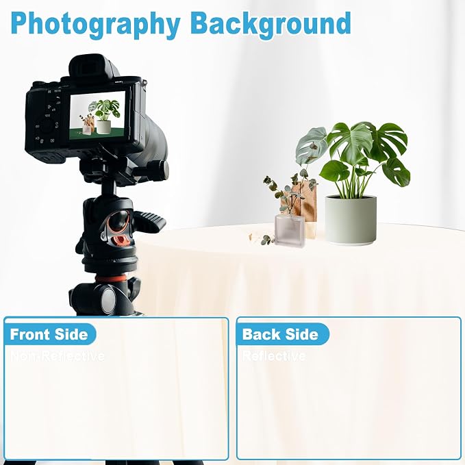 Ivory Photography Backdrop for Photoshoot, 10x10 FT | Versatile Studio Photo - Image 5
