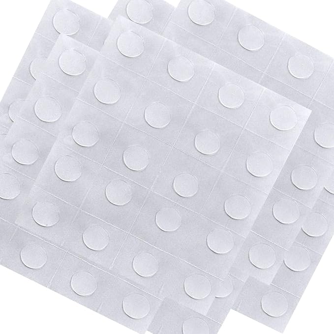 600PCS Clear Dots Glue Removable Double Sided Adhesive Dots by Unknown