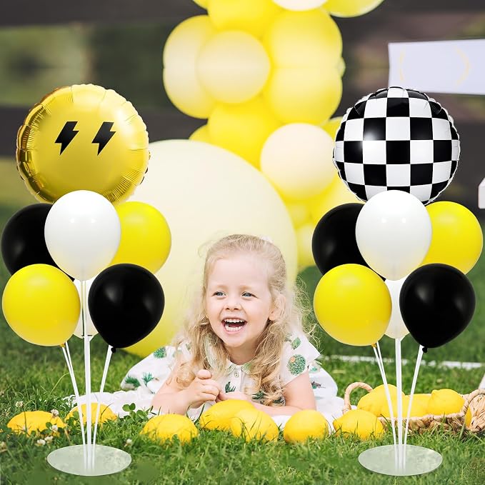 Smile Face Balloons Stand Kit 2 Sets - Image 5