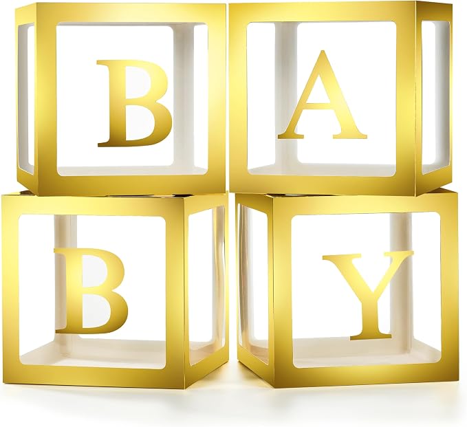 Lovelite Baby Boxes with Letters by Lovelite