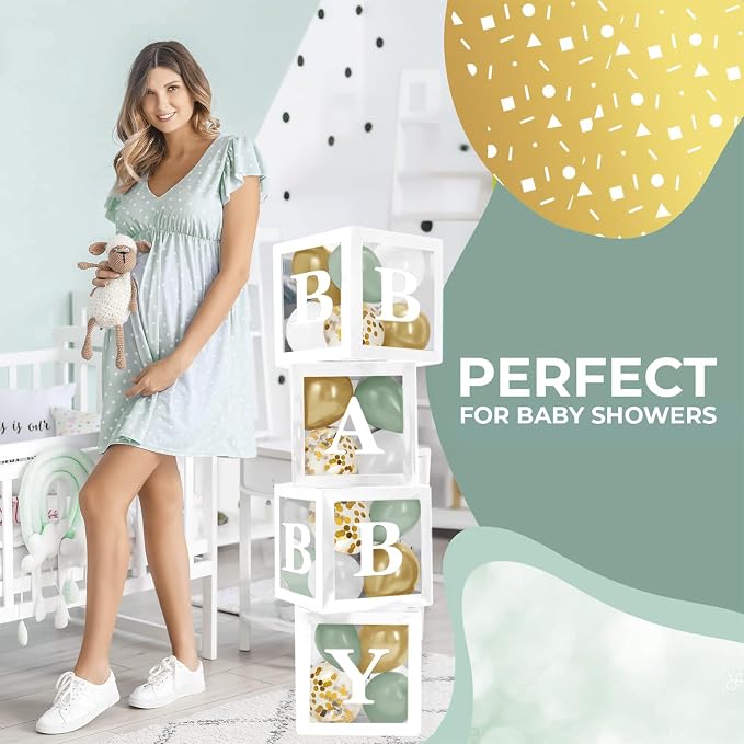 44-Piece Baby Shower Decorations - Image 6