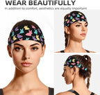Easter Bunny & Eggs Style Sports Headband for Men Women Moisture Wicking Sweatband for Basketball, Running, Gym