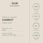 VINEVIDA Carrot Seed Essential Oil - Gallon Carrot Oil - Undiluted - Bulk Oil for Soap Making & Candle Scents - 8 lbs